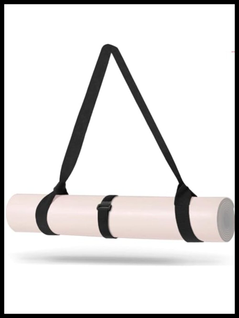 Yoga Mat Carrier Strap Adjustable Cotton Blend Hands-Free